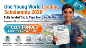 One Young World Leading Scholarship 2026 – Fully Funded Trip to Cape Town, South Africa