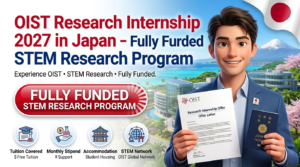 OIST Research Internship 2027 in Japan – Fully Funded STEM Research Program