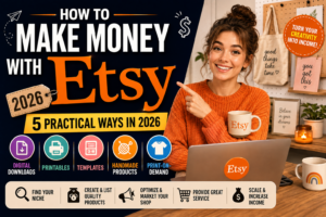 How to Make Money with Etsy: 5 Practical Ways in 2026